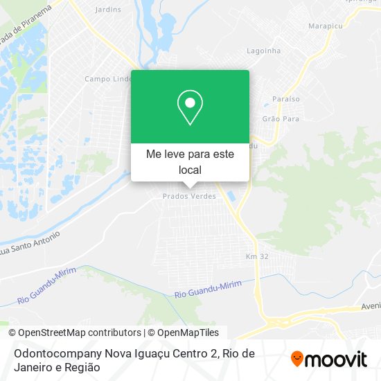 Odontocompany Nova Iguaçu Centro 2 mapa