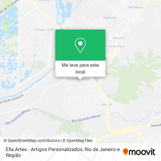 Ella Artes - Artigos Personalizados mapa