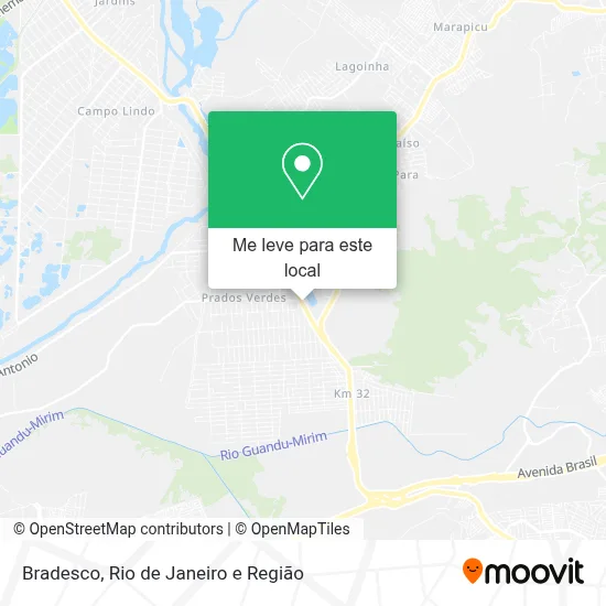 Bradesco mapa