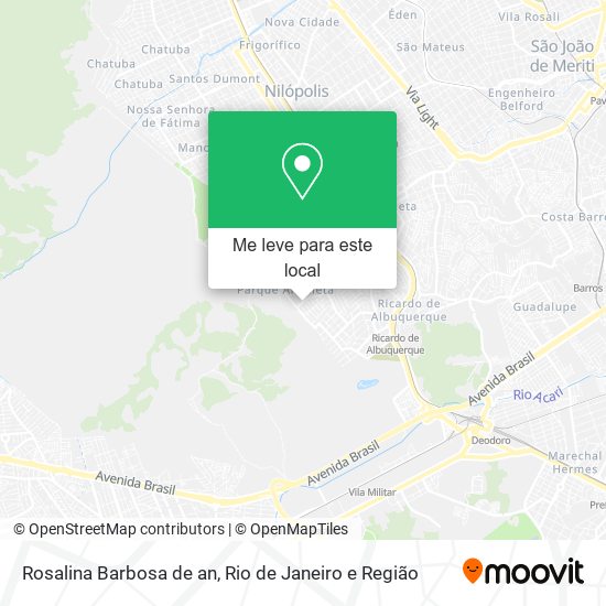 Rosalina Barbosa de an mapa