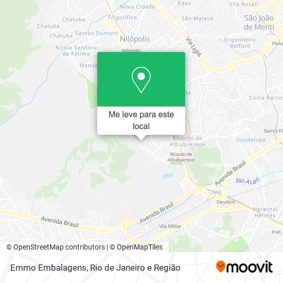 Emmo Embalagens mapa