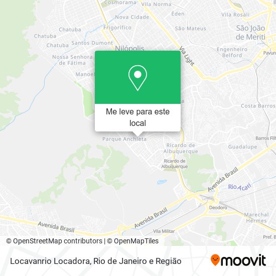 Locavanrio Locadora mapa