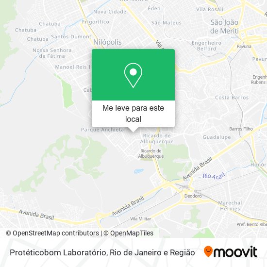 Protéticobom Laboratório mapa