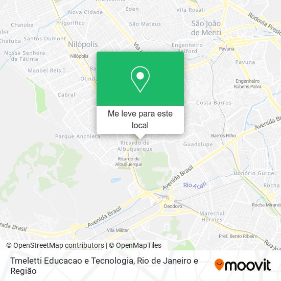 Tmeletti Educacao e Tecnologia mapa