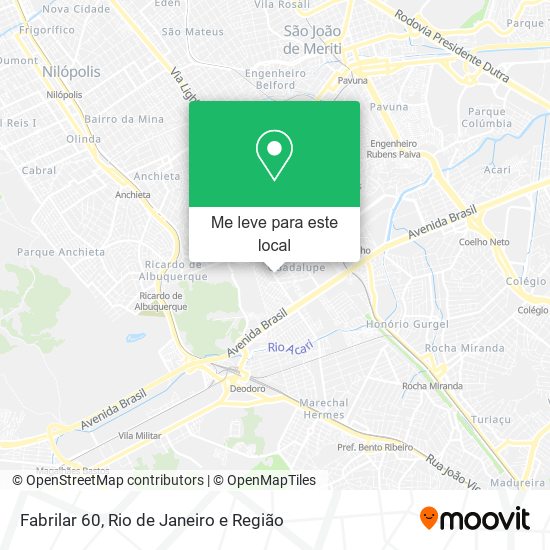 Fabrilar 60 mapa