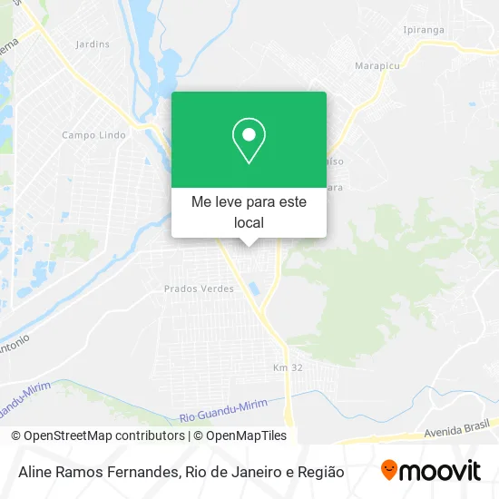 Aline Ramos Fernandes mapa