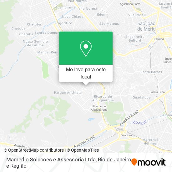Mamedio Solucoes e Assessoria Ltda mapa
