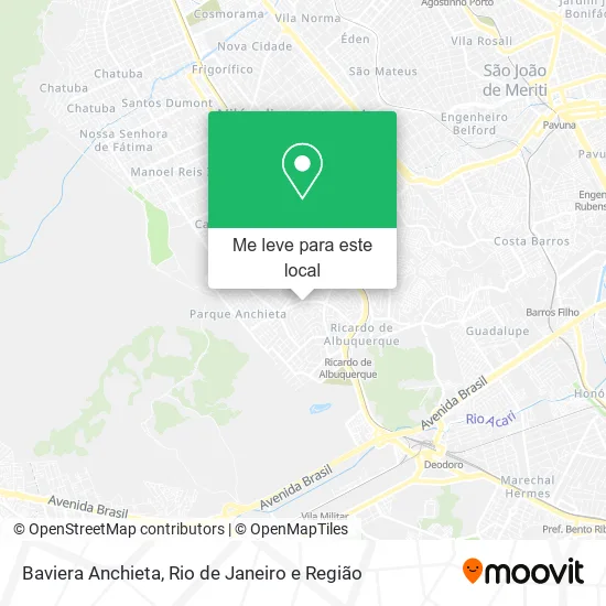 Baviera Anchieta mapa