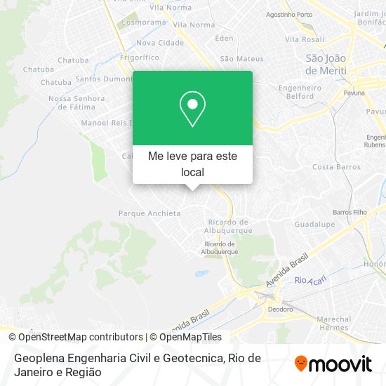 Geoplena Engenharia Civil e Geotecnica mapa