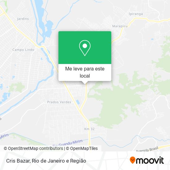 Cris Bazar mapa