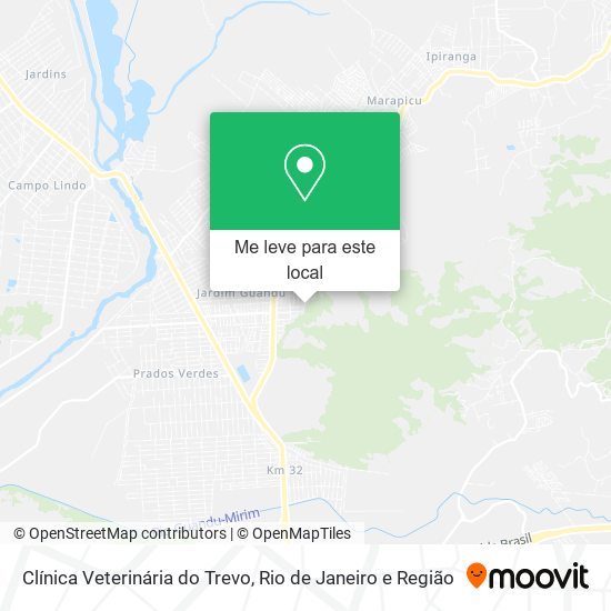 Clínica Veterinária do Trevo mapa