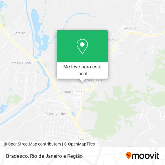 Bradesco mapa