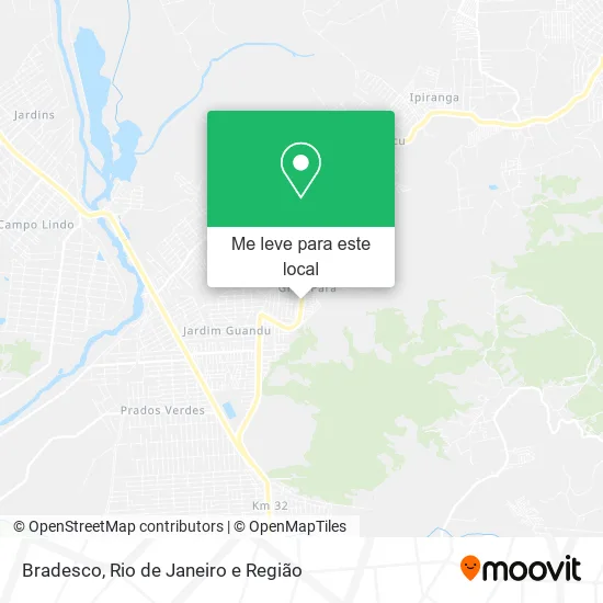 Bradesco mapa