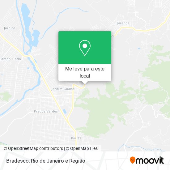 Bradesco mapa