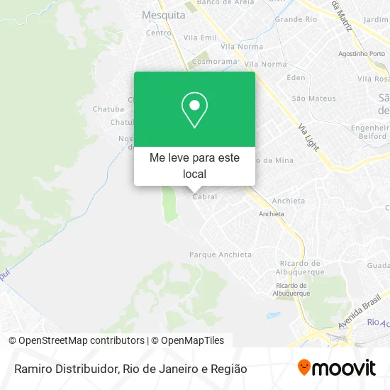 Ramiro Distribuidor mapa