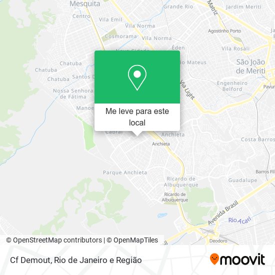 Cf Demout mapa
