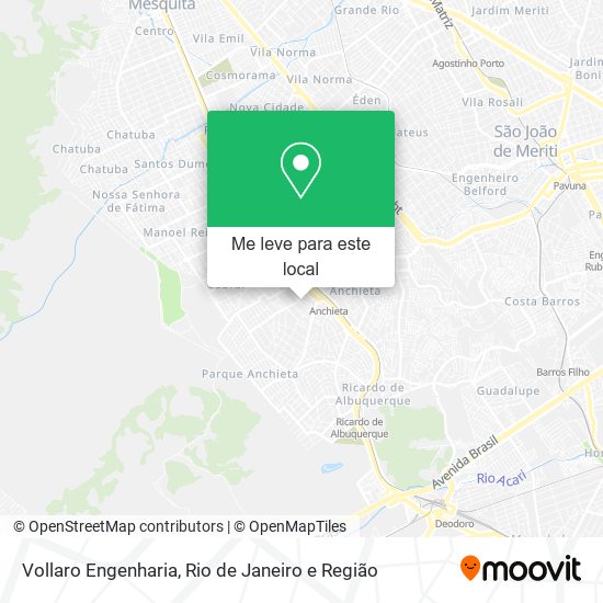 Vollaro Engenharia mapa