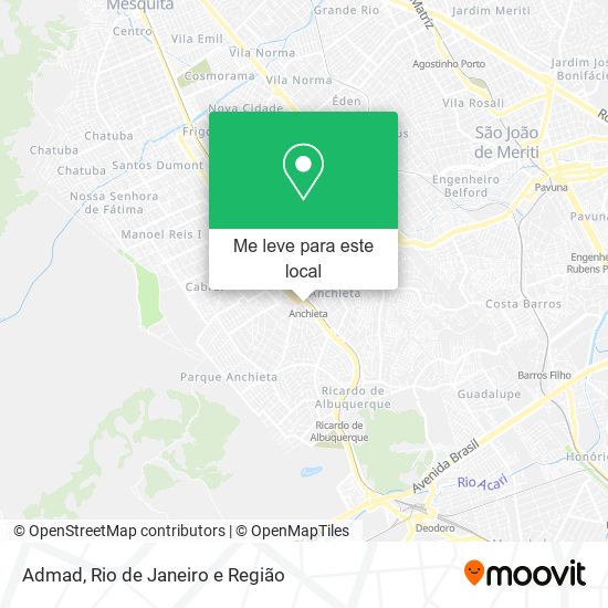 Admad mapa