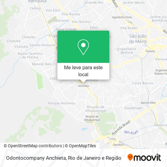 Odontocompany Anchieta mapa