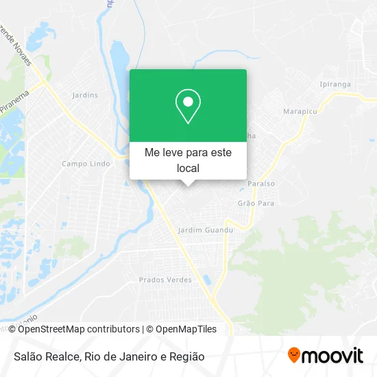 Salão Realce mapa