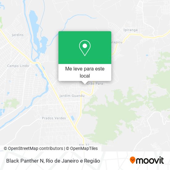 Black Panther N mapa