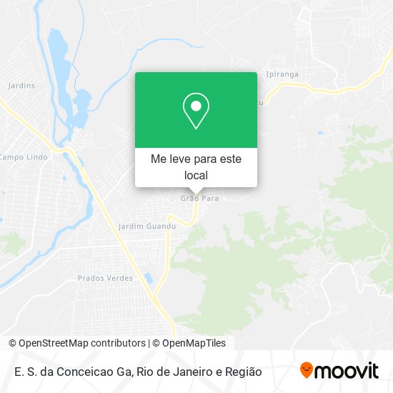 E. S. da Conceicao Ga mapa