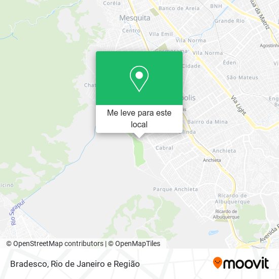 Bradesco mapa