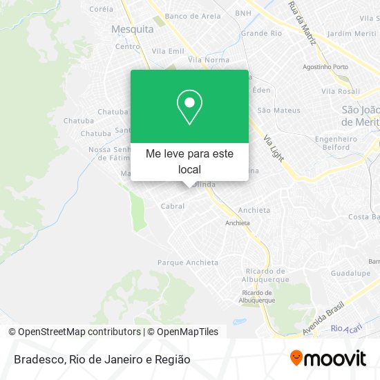 Bradesco mapa