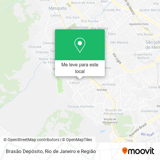 Brasão Depósito mapa