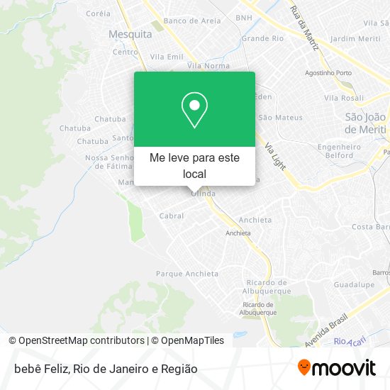 bebê Feliz mapa