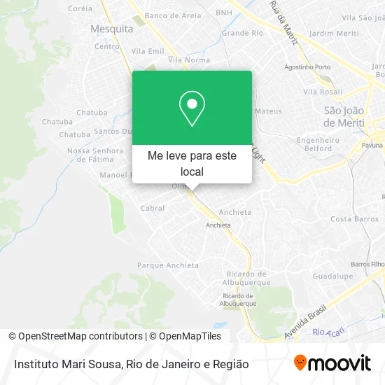 Instituto Mari Sousa mapa