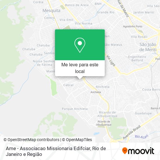 Ame - Associacao Missionaria Edifciar mapa