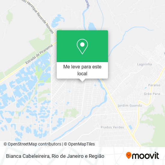 Bianca Cabeleireira mapa