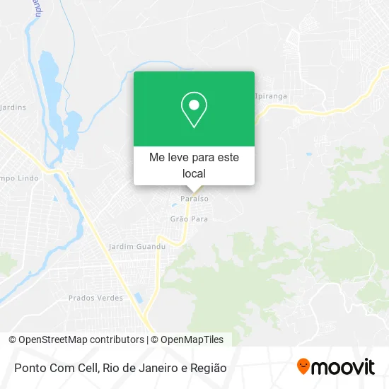 Ponto Com Cell mapa