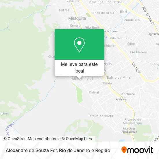 Alexandre de Souza Fer mapa