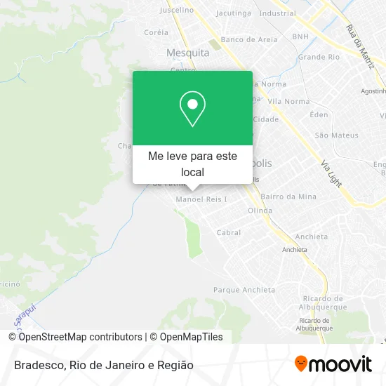 Bradesco mapa