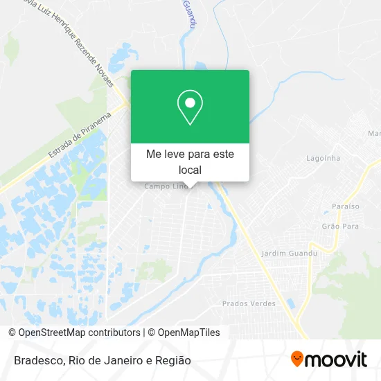 Bradesco mapa