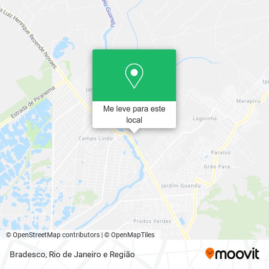 Bradesco mapa