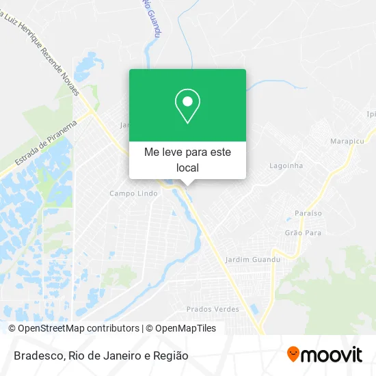 Bradesco mapa
