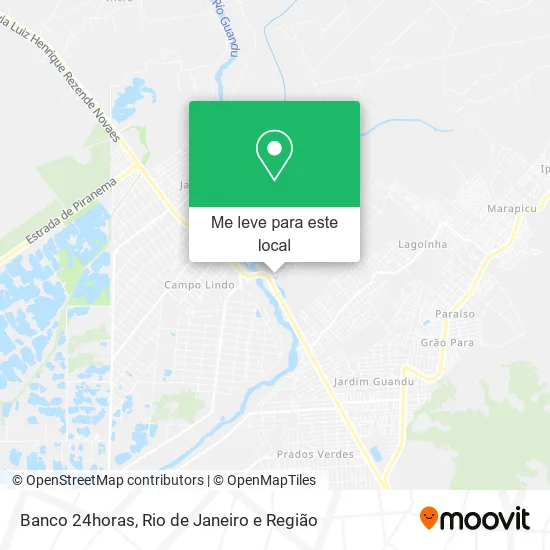 Banco 24horas mapa
