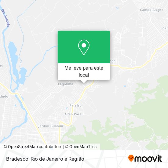 Bradesco mapa