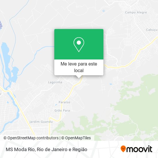 MS Moda Rio mapa