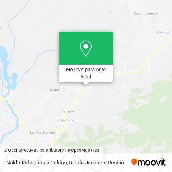 Naldo Refeições e Caldos mapa
