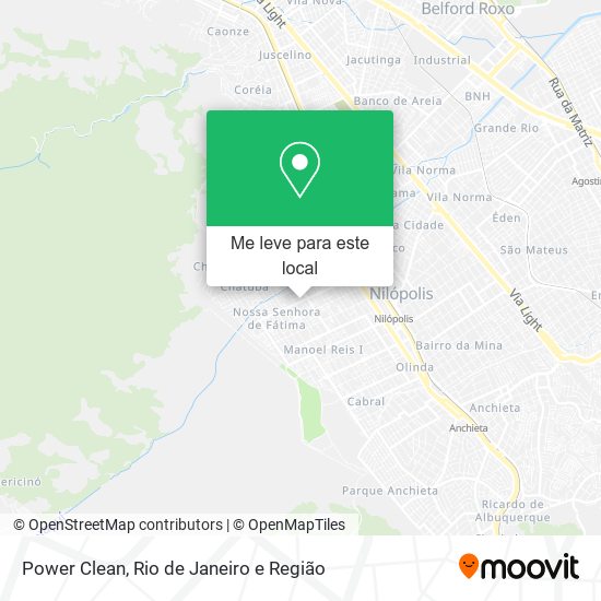 Power Clean mapa