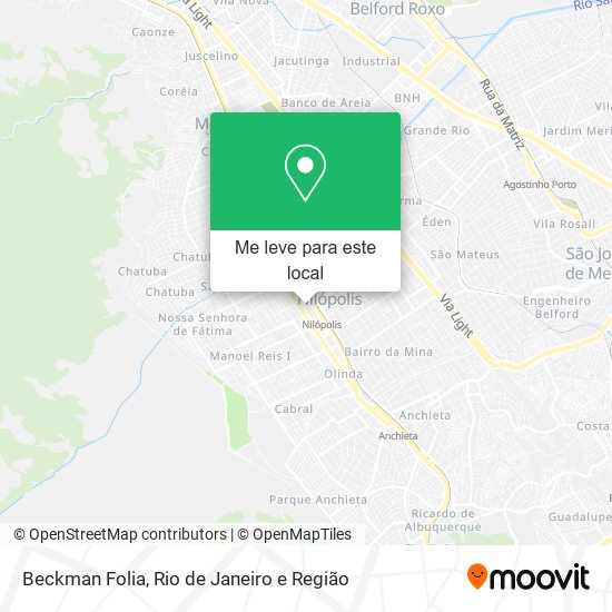Beckman Folia mapa