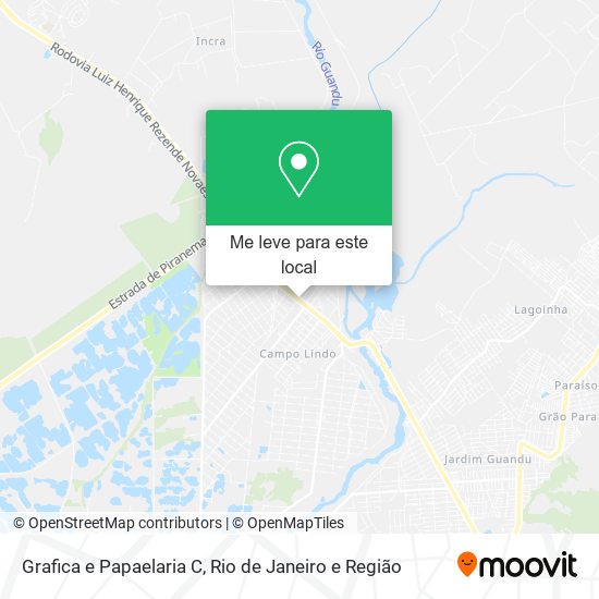 Grafica e Papaelaria C mapa