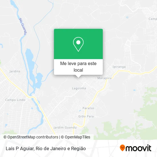 Laís P Aguiar mapa
