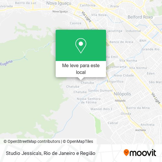 Studio Jessica's mapa