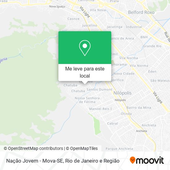 Nação Jovem - Mova-SE mapa