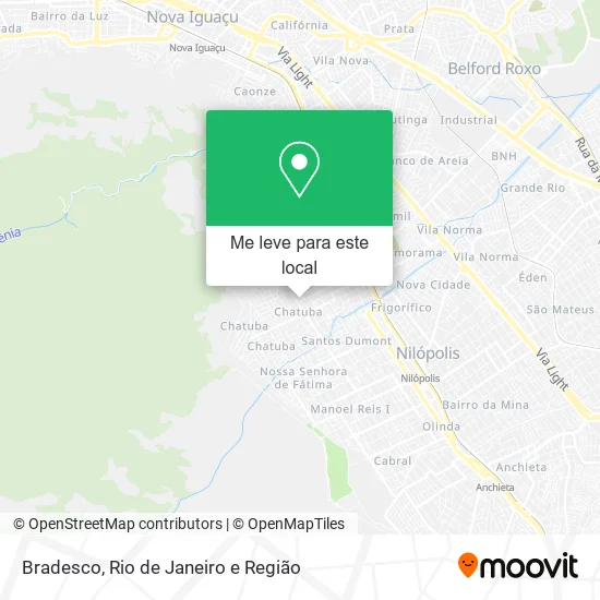 Bradesco mapa